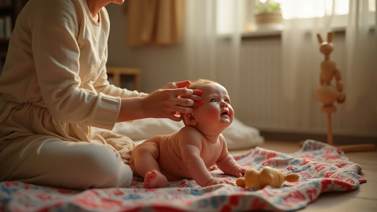 Masáže kojenců a batolat: Jaké oleje jsou nejlepší a proč