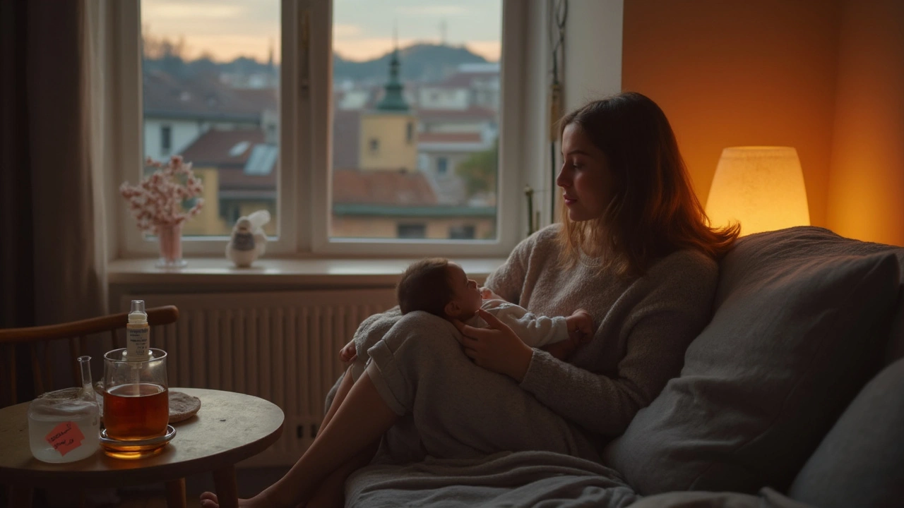 Prdíky u miminek: co opravdu funguje na nadýmání a koliku (průvodce 2025)