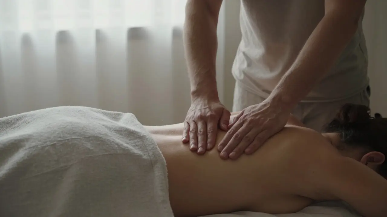 Jak uvolnit spodek zad pomocí Breussovy masáže