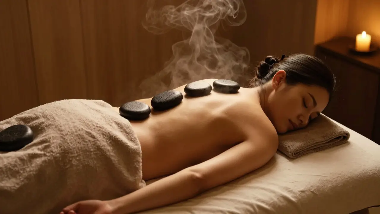 Zlepšete svou náladu masáží lávovými kameny: Jak teplé kameny změní váš emocionální stav