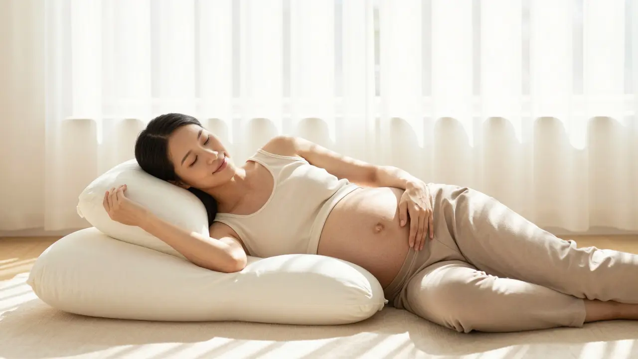 Těhotenská masáž: Jak zmírnit bolesti zad a otoky v těhotenství