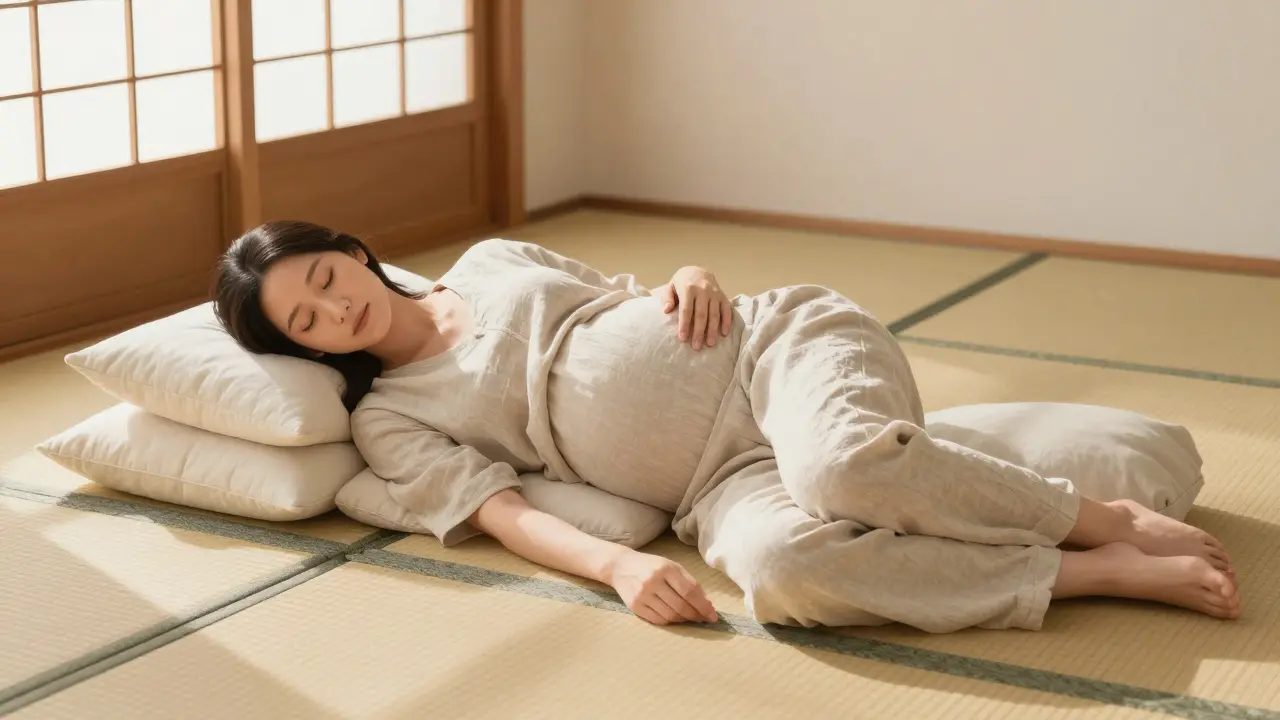 Shiatsu pro těhotné: Úleva od bolesti zad a lepší spánek (Bezpečný průvodce)